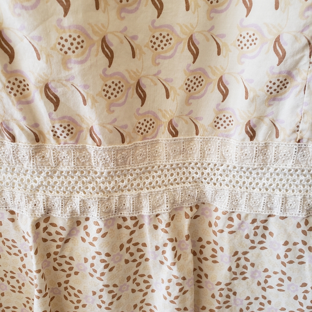 Express Patterned Spaghetti Strap Dress - image 3